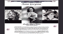 Desktop Screenshot of annegwynne.com